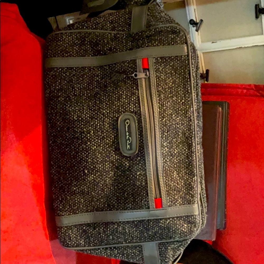 Vintage Oscar de la Renta tote and duffel